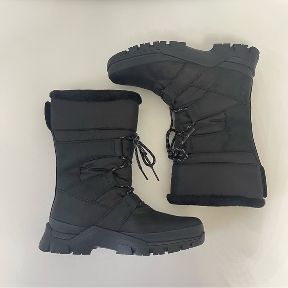 TIMBERLAND Waterproof Pull On Boots In Jet Black- New In Box - Reemoly - Picture 8 of 16
